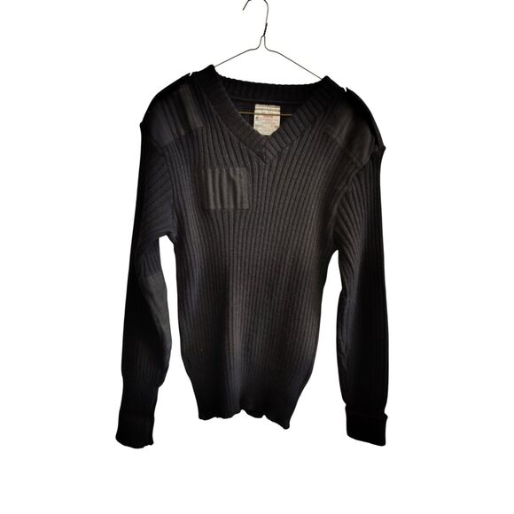 Brigade Quartermasters Men's Military 100% Wool The Woolly Pully Sweater Size 42 - Picture 1 of 5